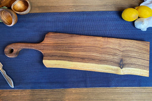 Long Live Edge Handled Bread Board