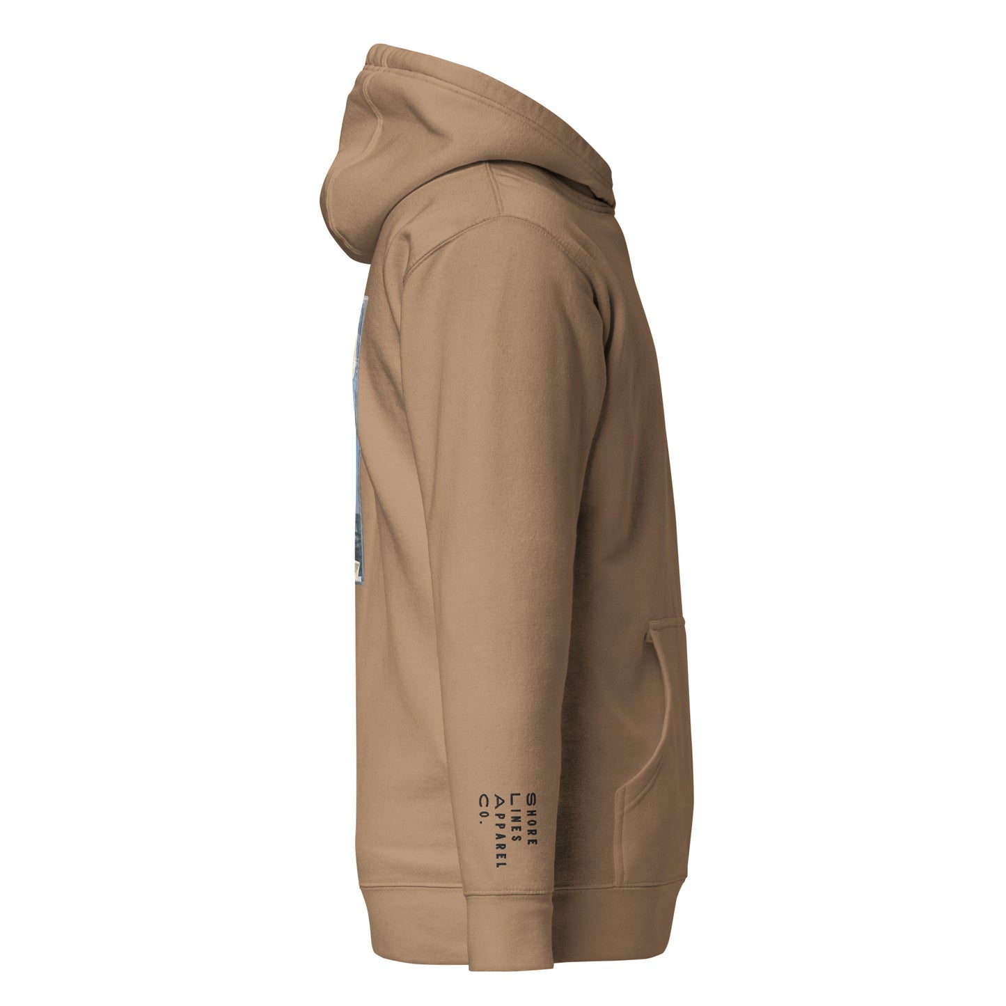 Tangier Sound | Hoodie-latte-Shore Lines Apparel Co.