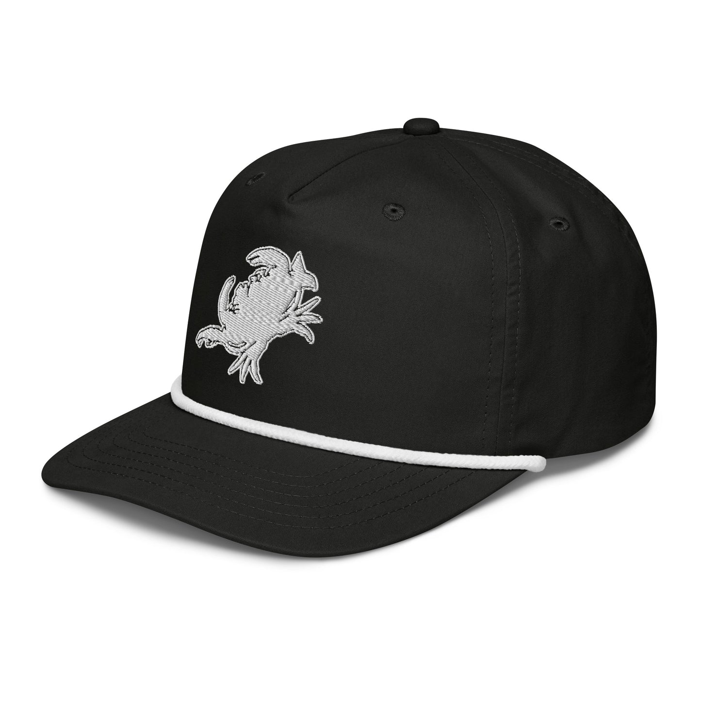 Crabinsula | Rope Hat-black-Shore Lines Apparel Co.