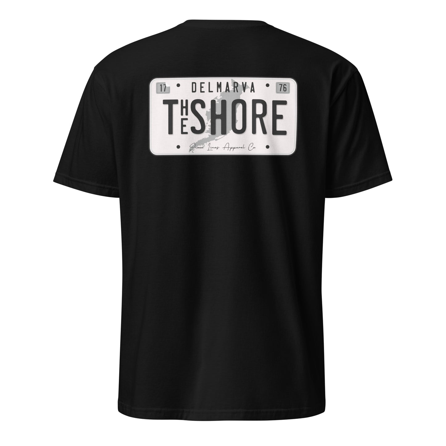 License Plate | SS-black-Shore Lines Apparel Co.