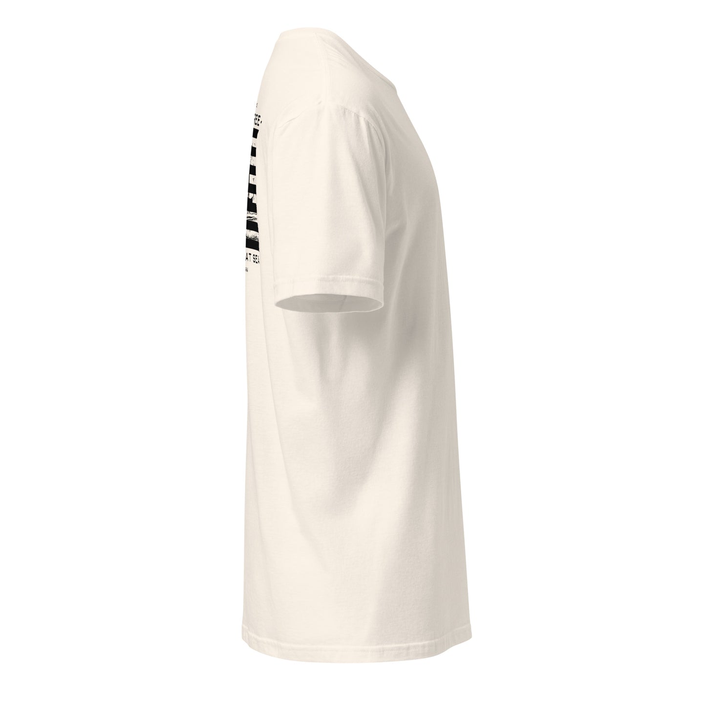 Born Free Raised at Sea | Short Sleeve-natural-Shore Lines Apparel Co.