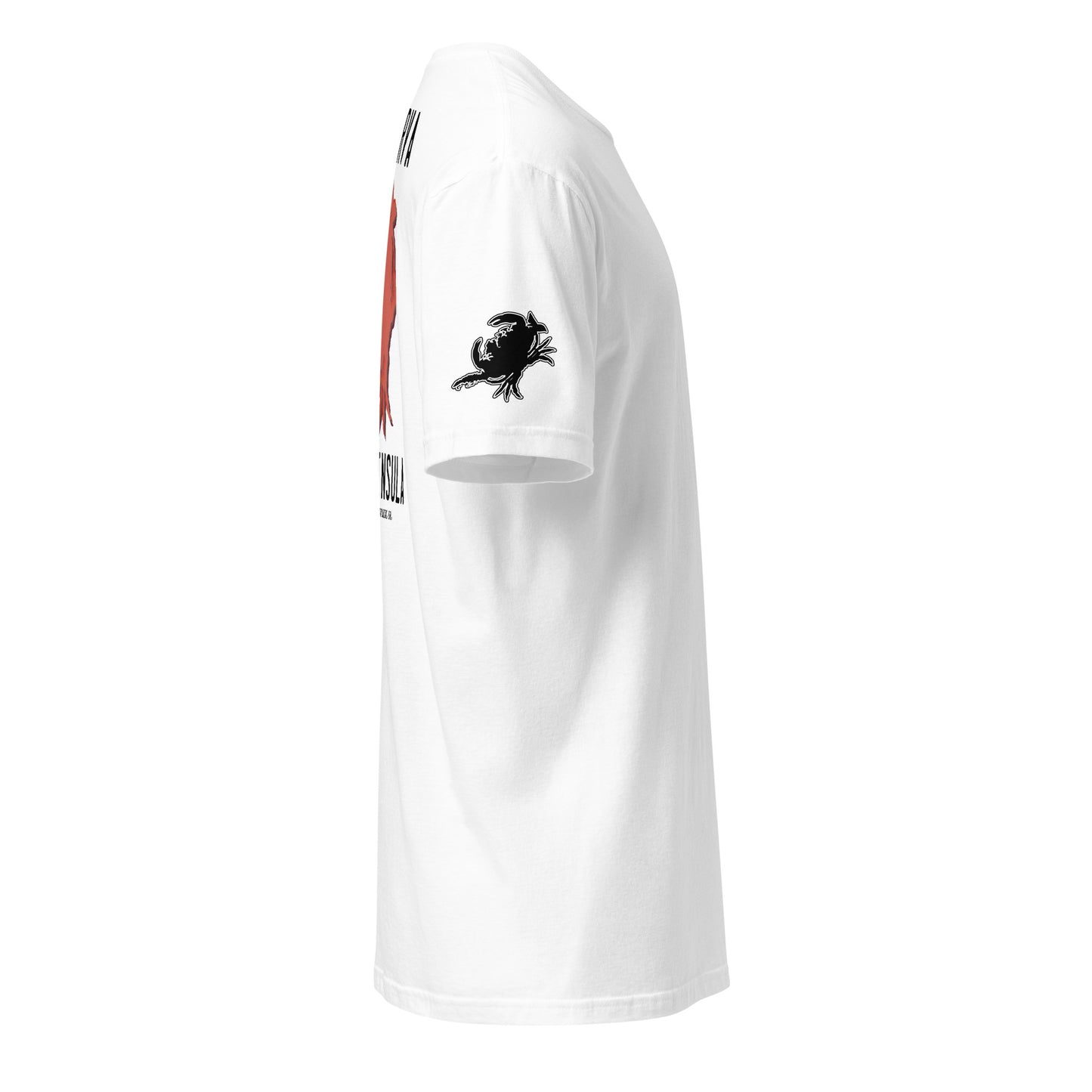 Crabinsula | Short Sleeve P-white-Shore Lines Apparel Co.
