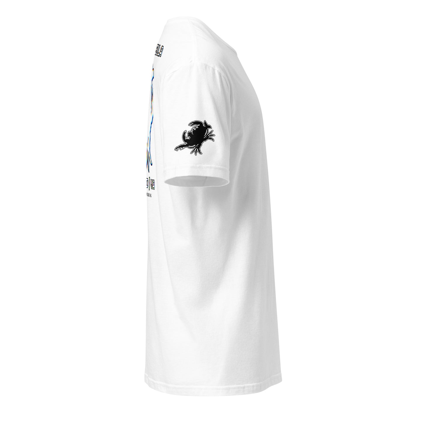 Crabinsula (Retro) | Short Sleeve P-white-Shore Lines Apparel Co.