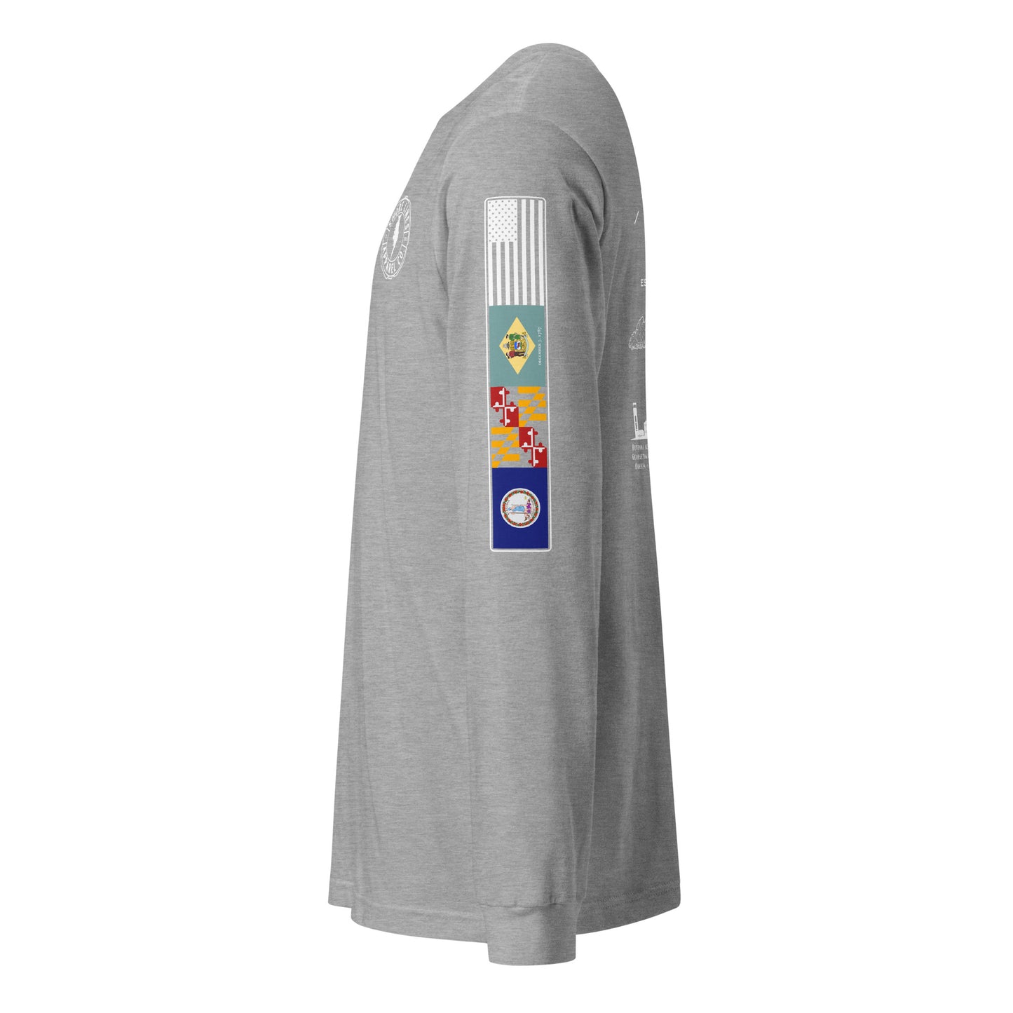 The First State | Long Sleeve P-athletic-Shore Lines Apparel Co.