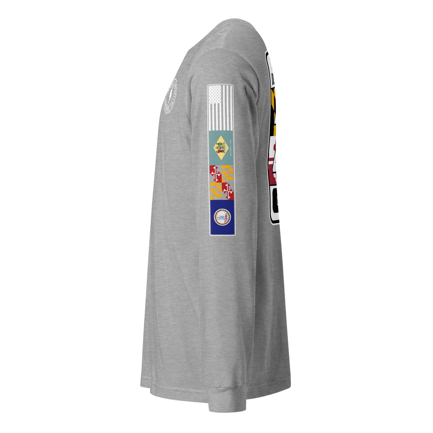 410/443 Area Code | Long Sleeve P-athletic-Shore Lines Apparel Co.