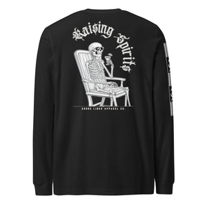 Raising Spirits | Core LS P-black-Shore Lines Apparel Co.