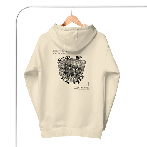A Waterman's Day | Hoodie-bone-Shore Lines Apparel Co.