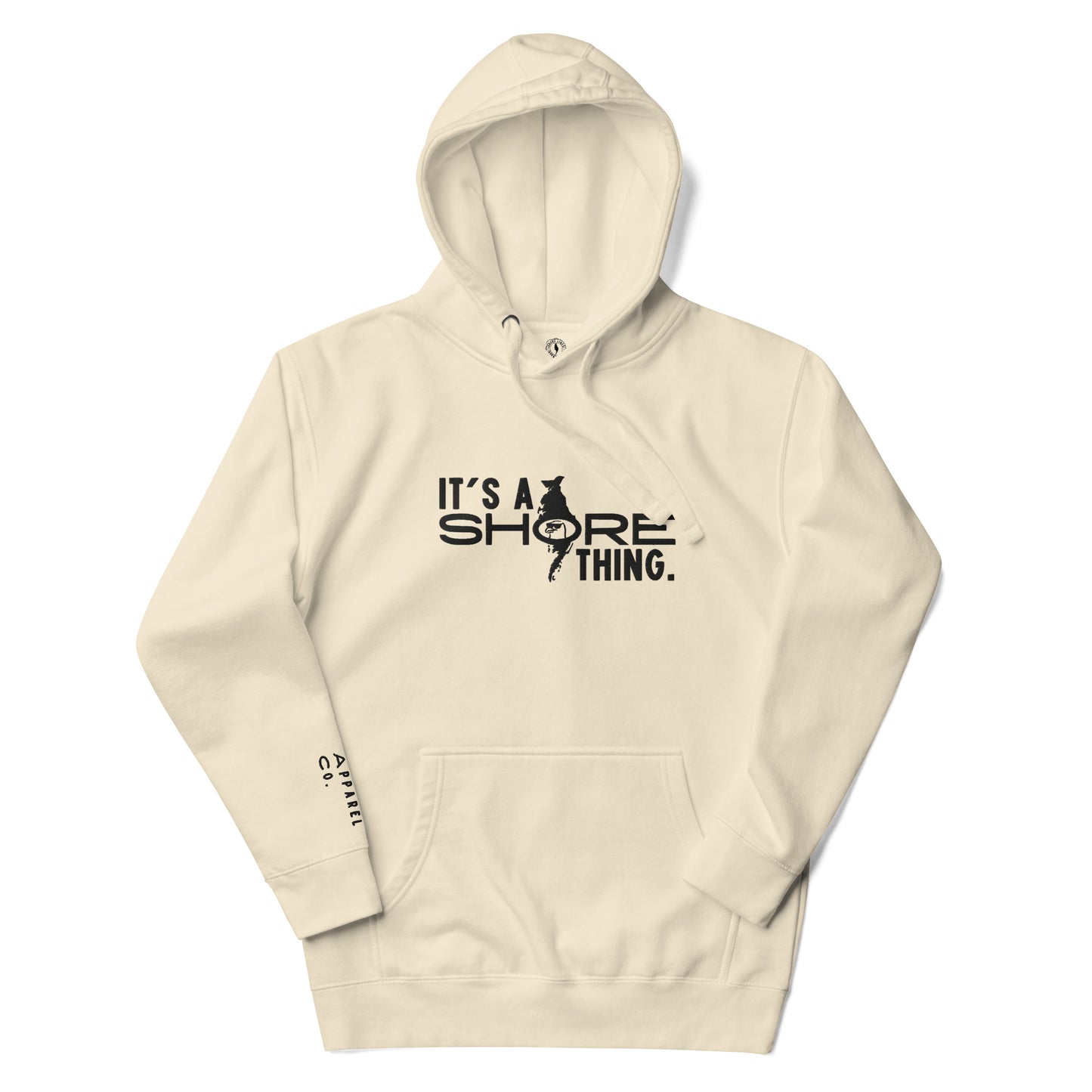 A Shore Thing | Hoodie-bone-Shore Lines Apparel Co.