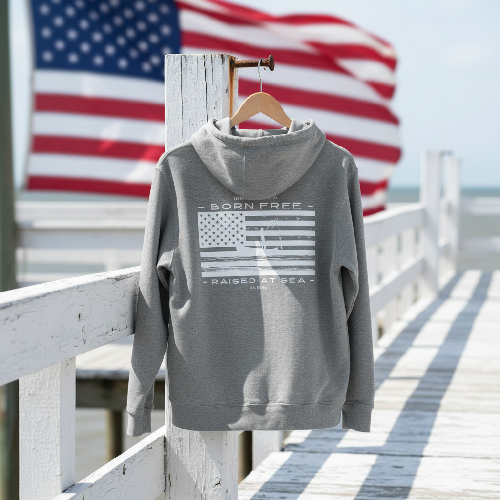 Born Free Raised at Sea | Hoodie