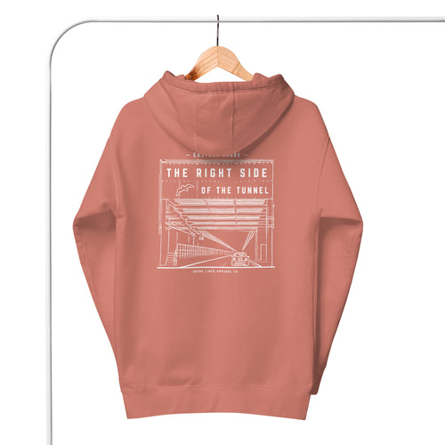 The Right Side CBBT | Hoodie-dustyrose-Shore Lines Apparel Co.