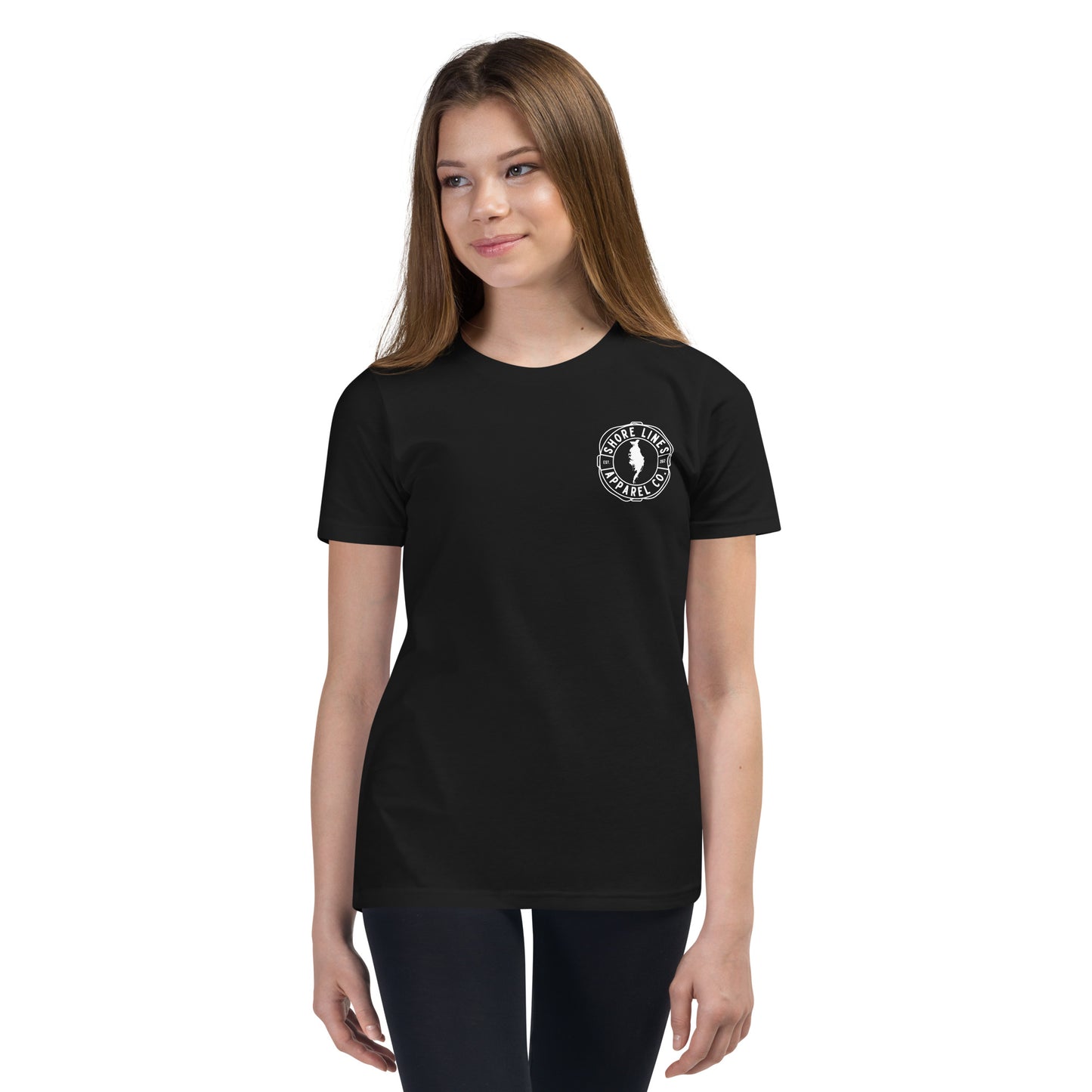 Watching Reels | Youth SS-black-Shore Lines Apparel Co.