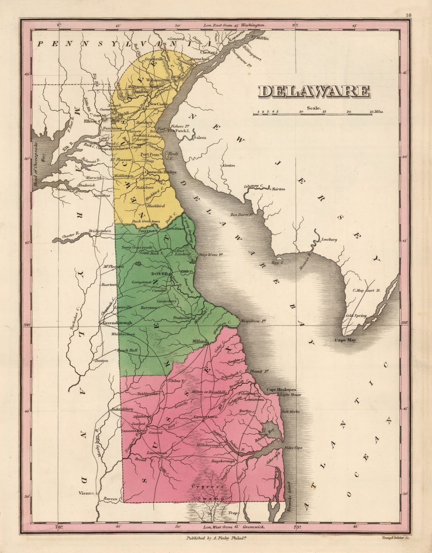Local Vintage Maps (Delaware)