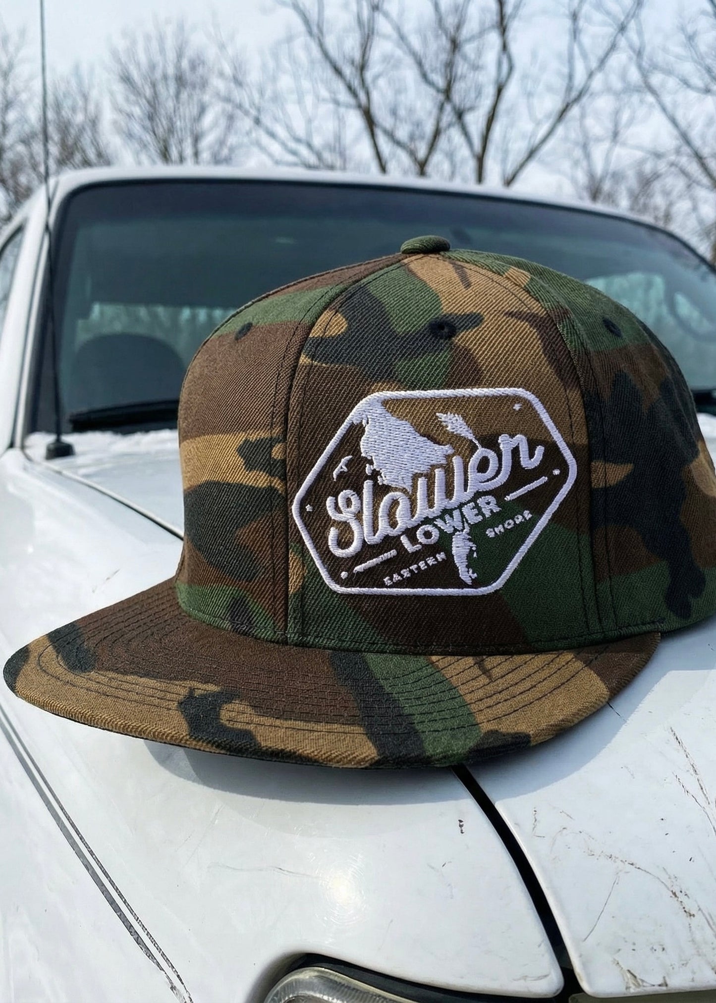 Slower Lower Camo | Hat