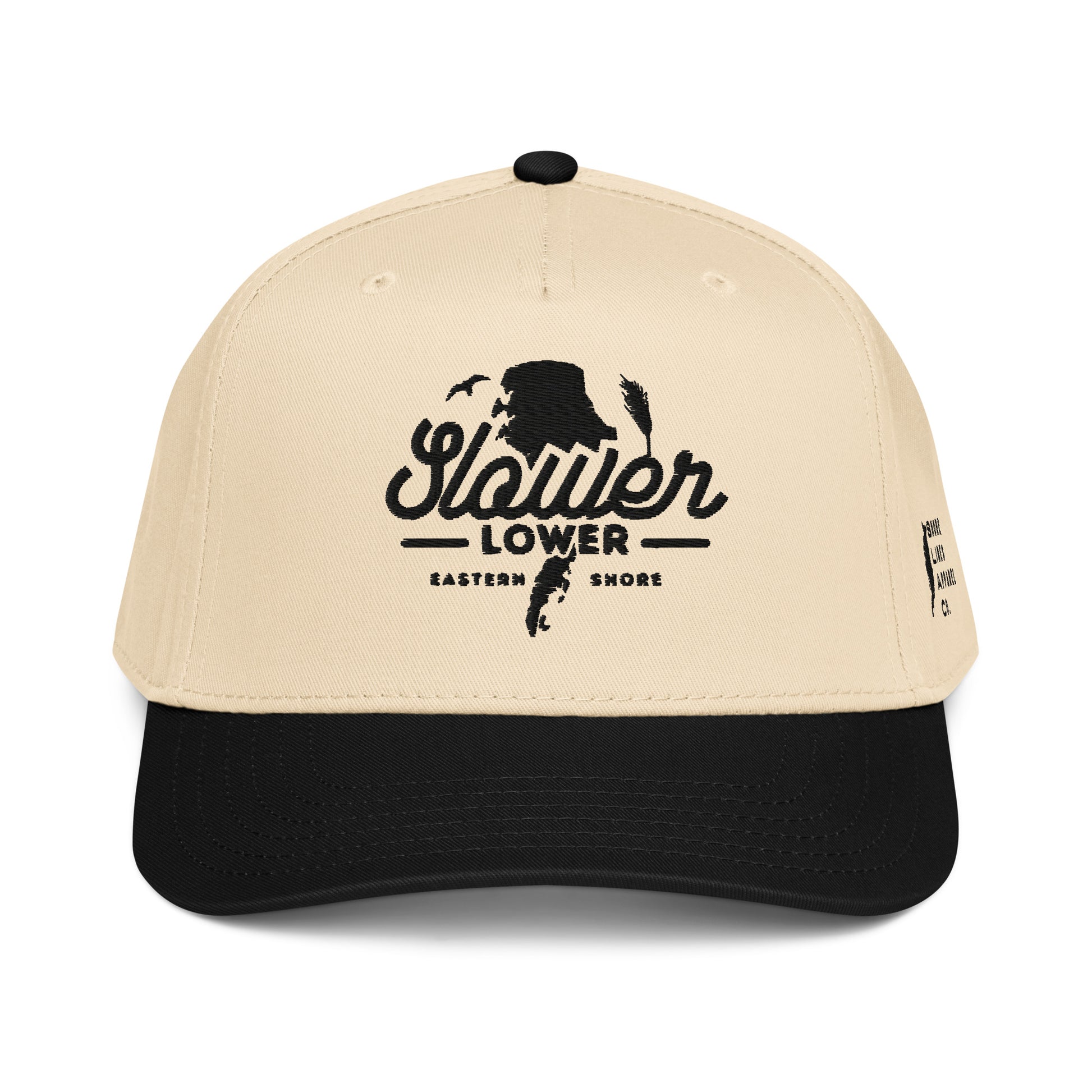 Slower Lower | Hat-blacknatural-Shore Lines Apparel Co.™