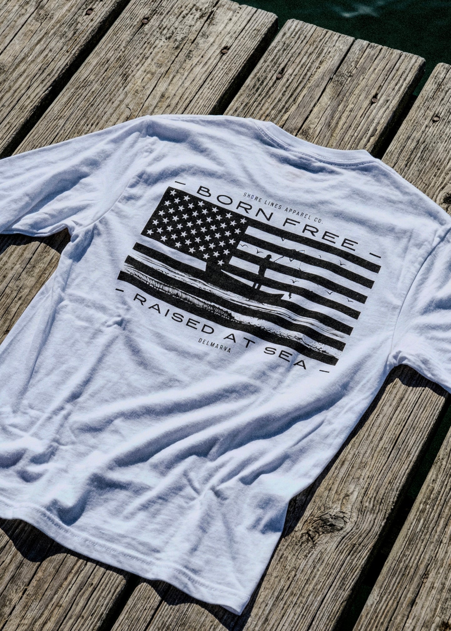 Born Free Raised at Sea | Long Sleeve