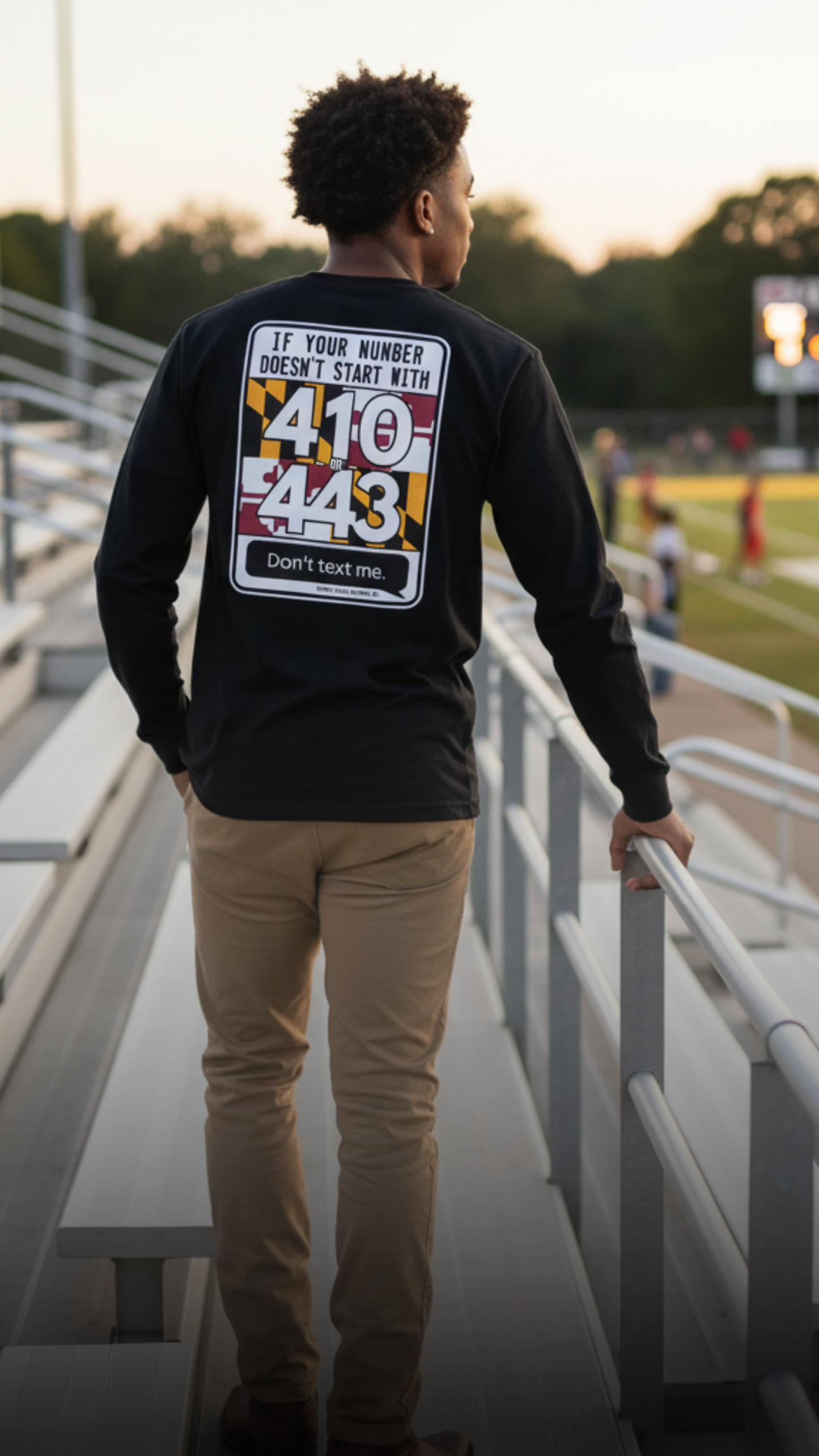 410/443 Area Code | Long Sleeve