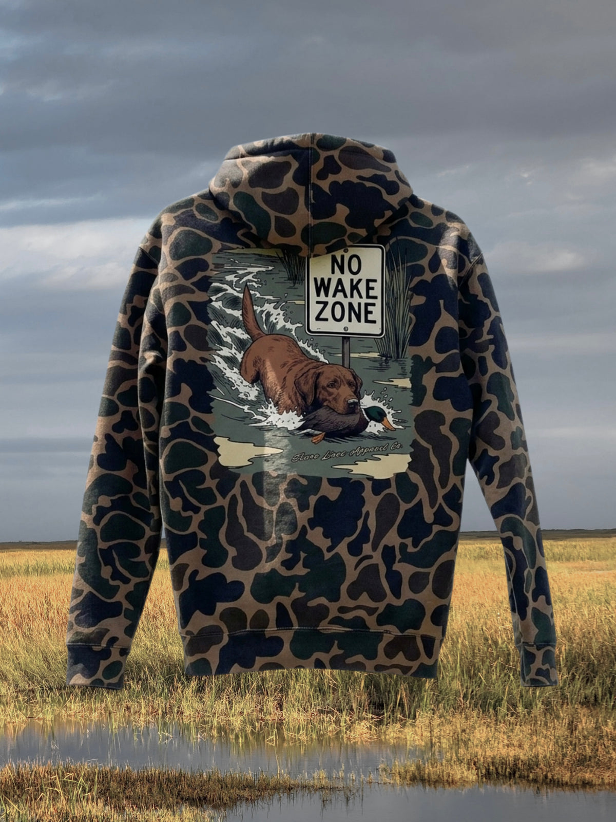 No Wake Zone Camo | Hoodie