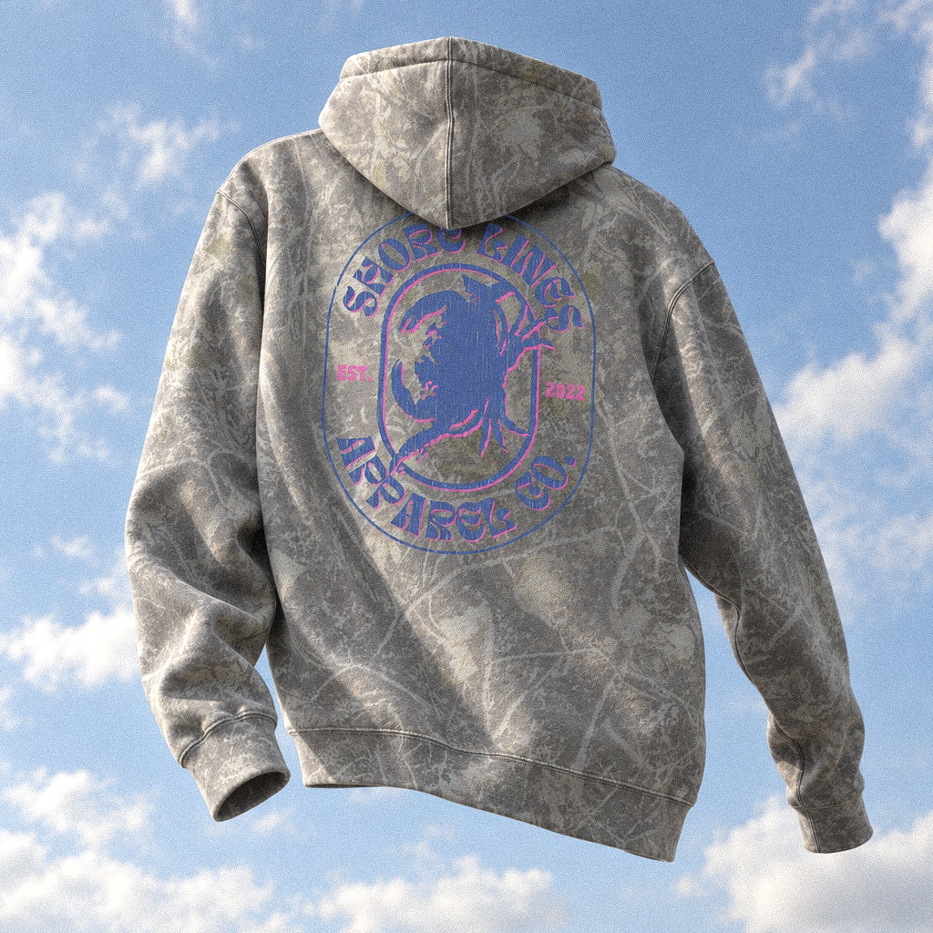 Shore Lines Retro Camo | Hoodie