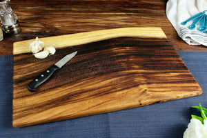 Large Live Edge Square End Board