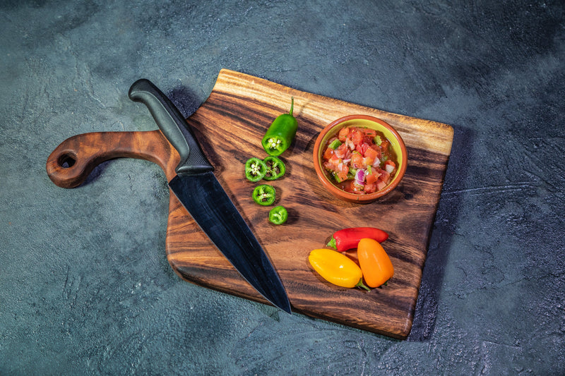Large Live Edge Handled Board
