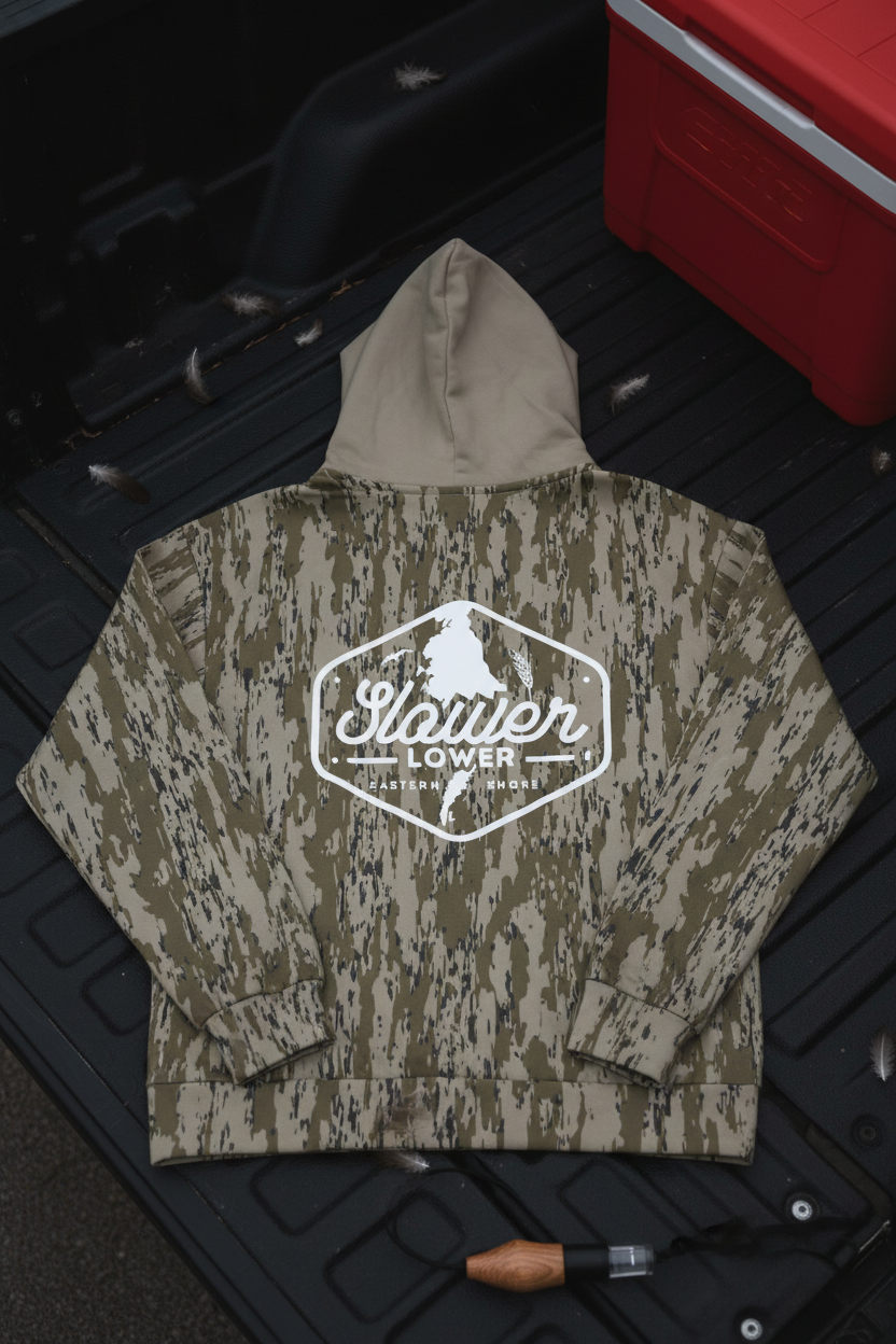 Slower Lower Camo | Hoodie