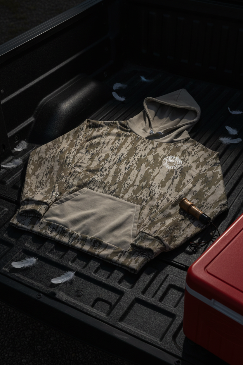 Slower Lower Camo | Hoodie