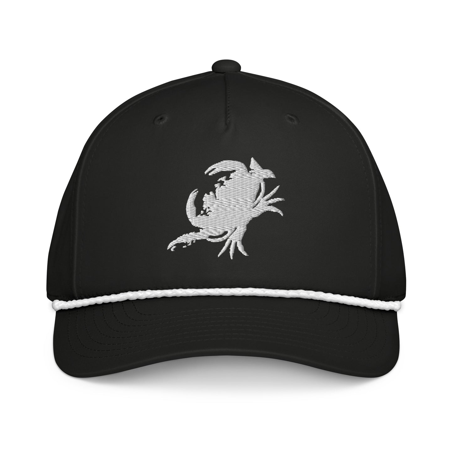 Crabinsula | Rope Hat-blackwhite-Shore Lines Apparel Co.