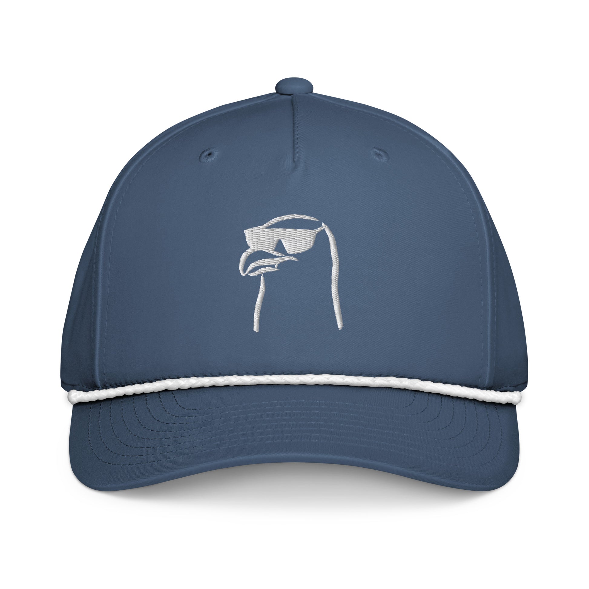 Steve the Seagull | Rope Hat-bluewhite-Shore Lines Apparel Co.