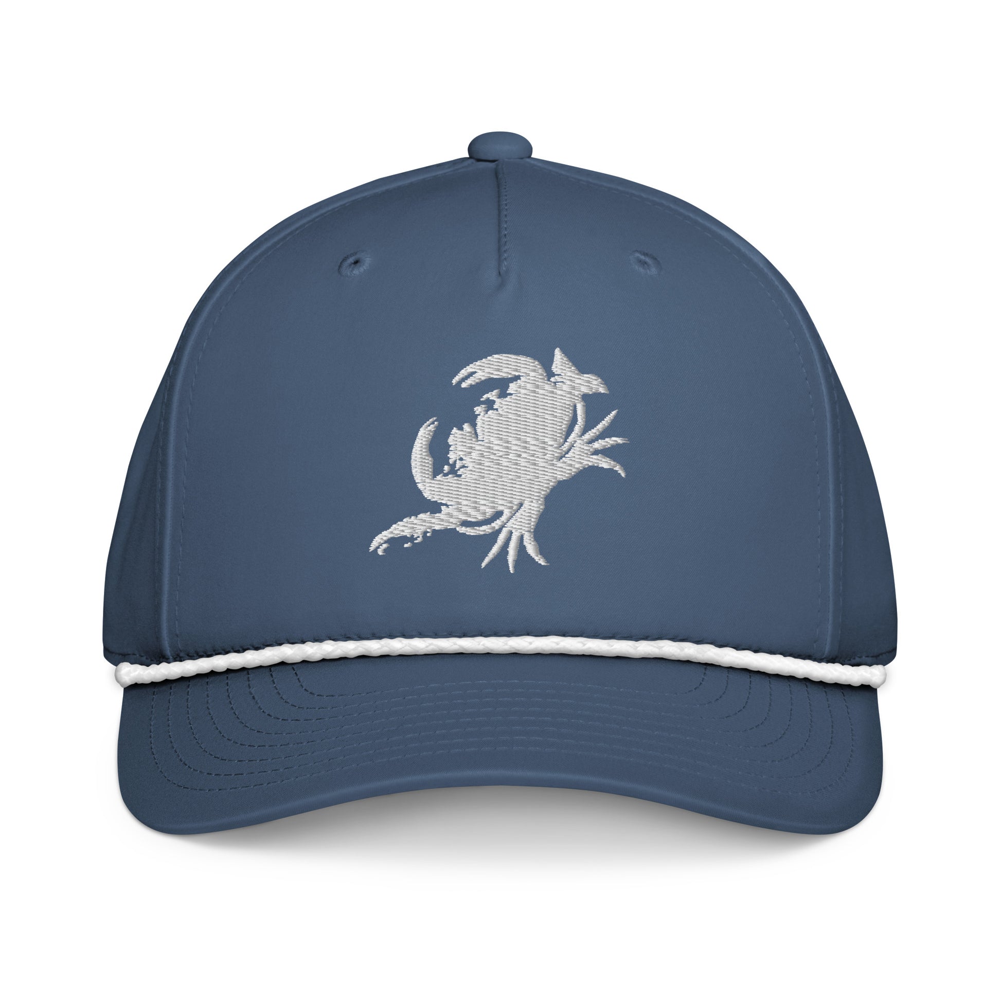 Crabinsula | Rope Hat-bluewhite-Shore Lines Apparel Co.