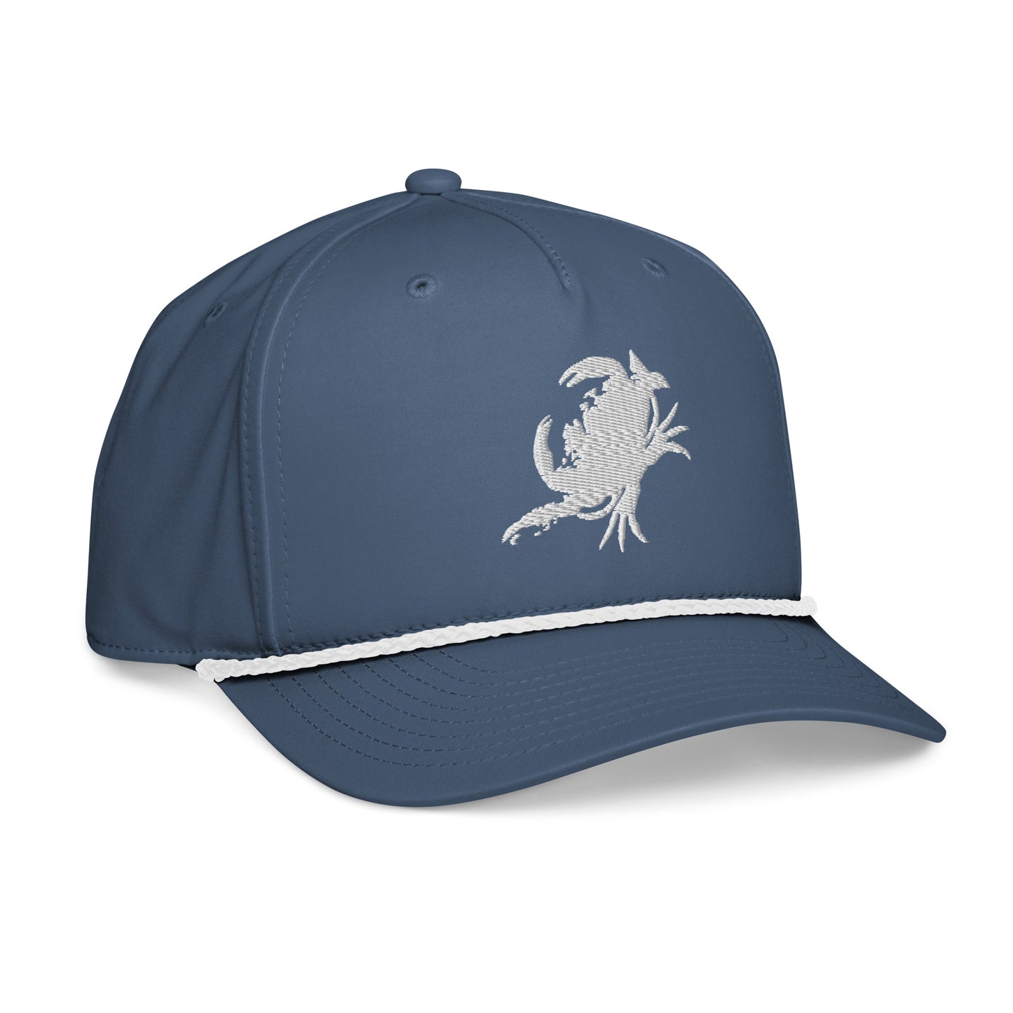 Crabinsula | Rope Hat-bluewhite-Shore Lines Apparel Co.