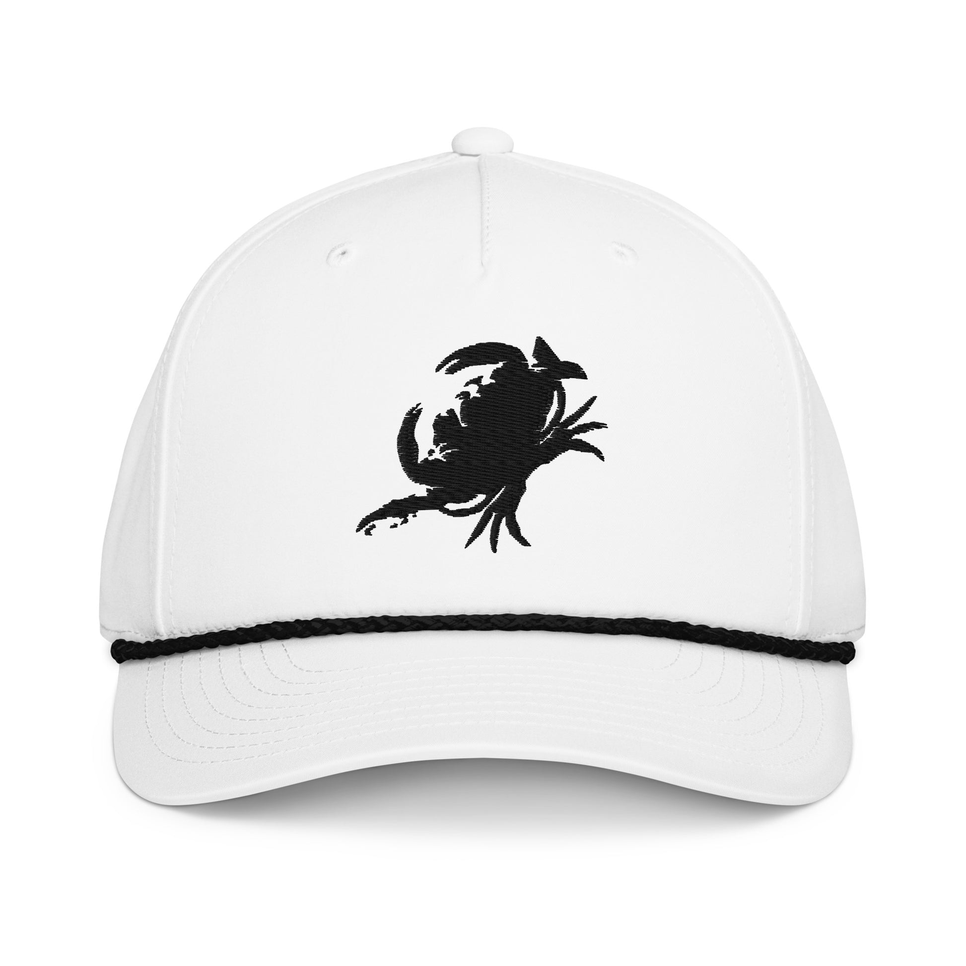 Crabinsula | Rope Hat-whiteblack-Shore Lines Apparel Co.