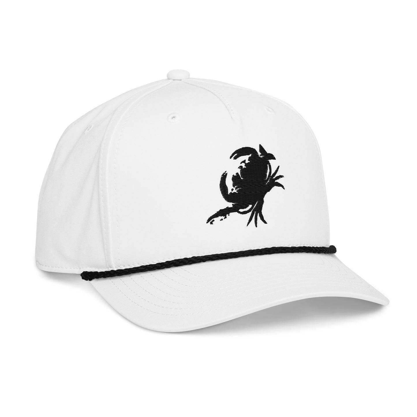 Crabinsula | Rope Hat-whiteblack-Shore Lines Apparel Co.