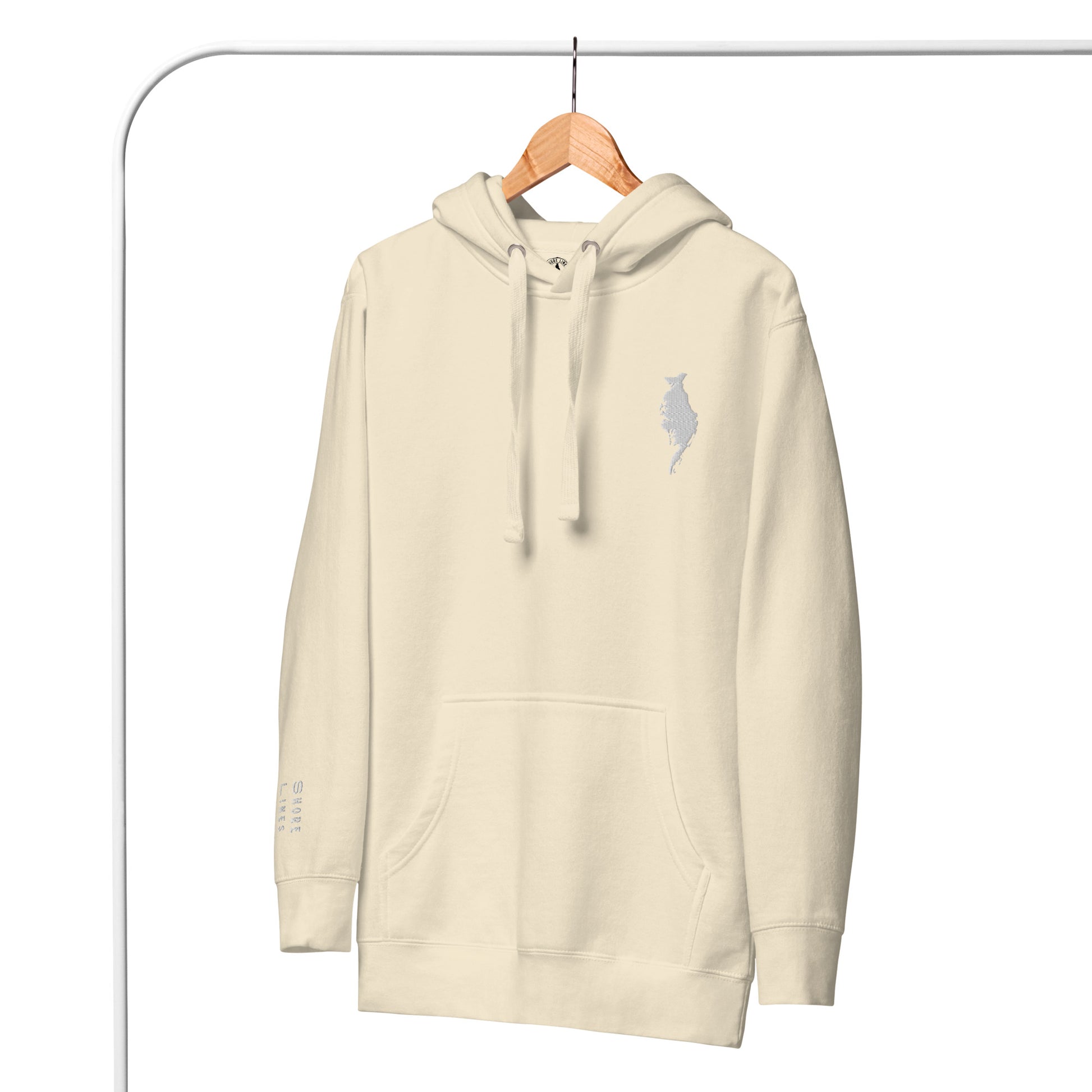 Pure Shore | Hoodie-bone-Shore Lines Apparel Co.