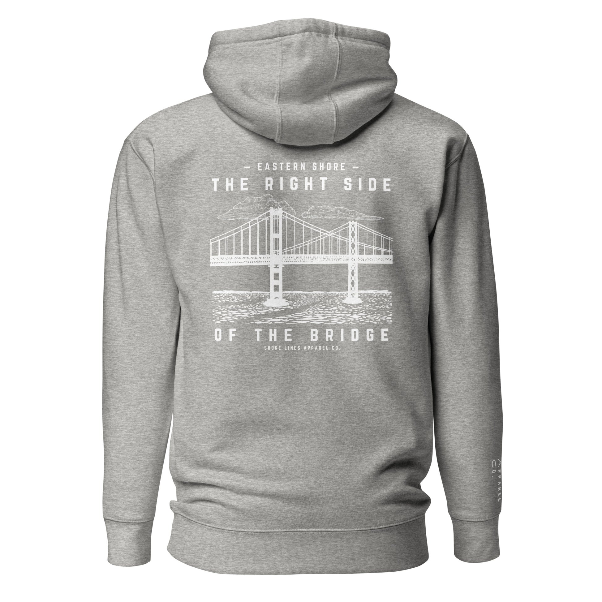 The Right Side CBB | Hoodie-carbongrey-Shore Lines Apparel Co.