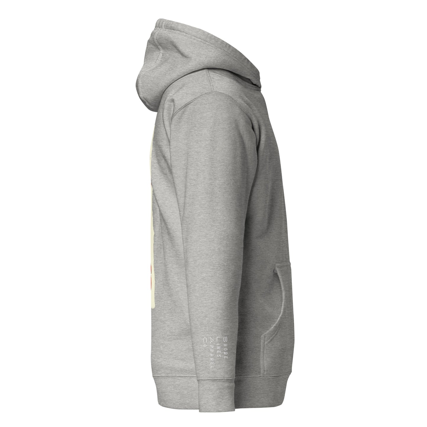 Maryland | Hoodie-carbongrey-Shore Lines Apparel Co.