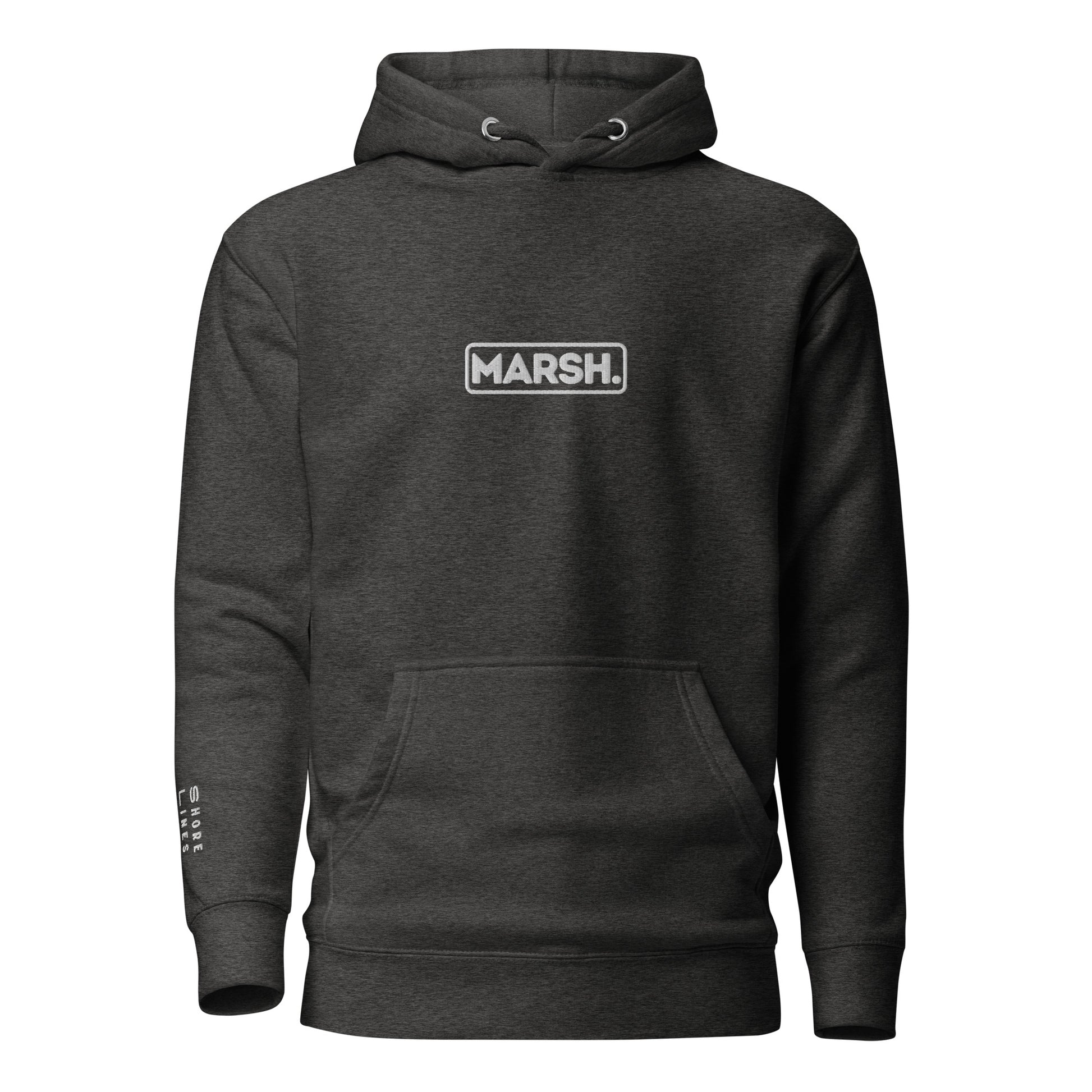 The MARSH | Hoodie-charcoal-Shore Lines Apparel Co.