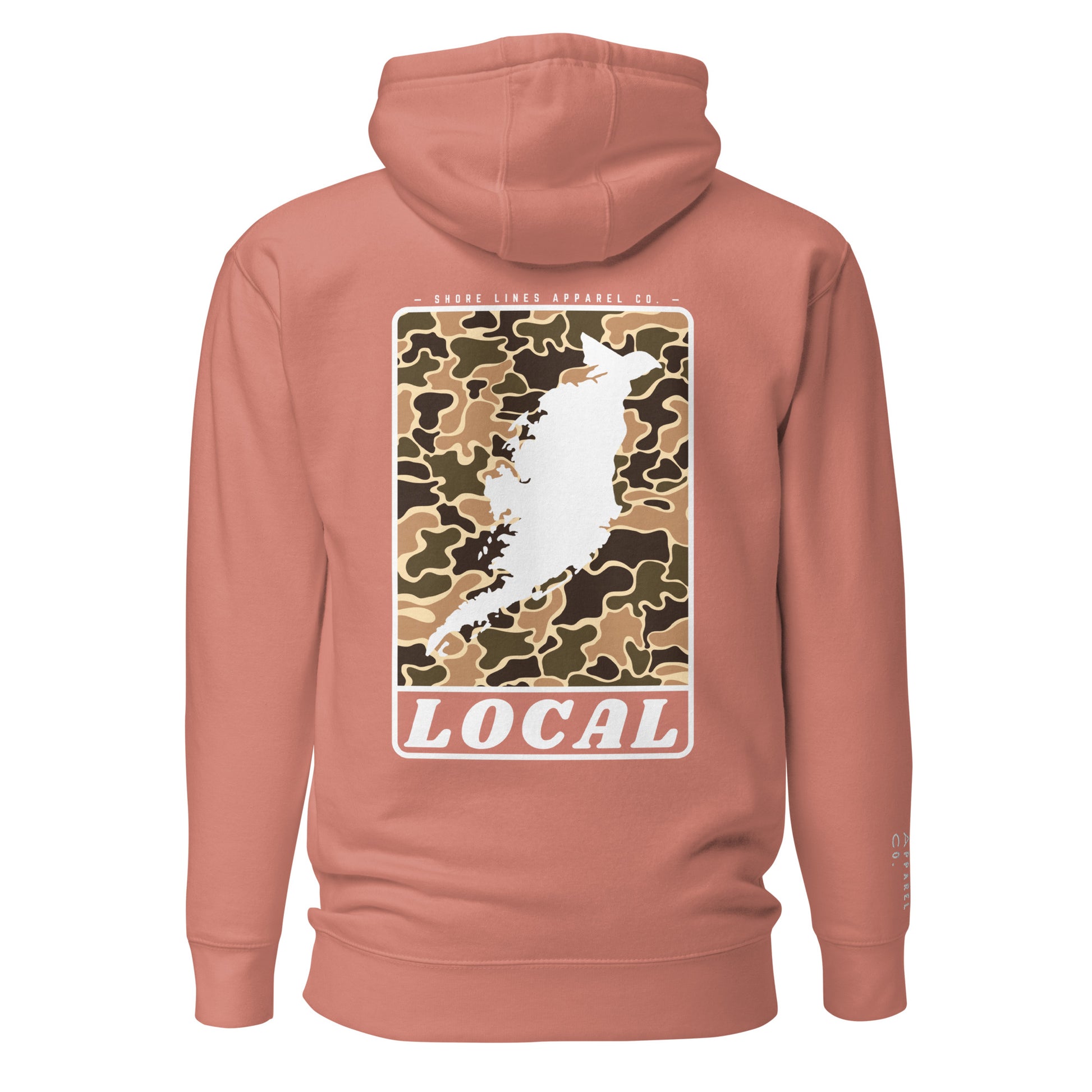LOCAL | Hoodie-dustyrose-Shore Lines Apparel Co.