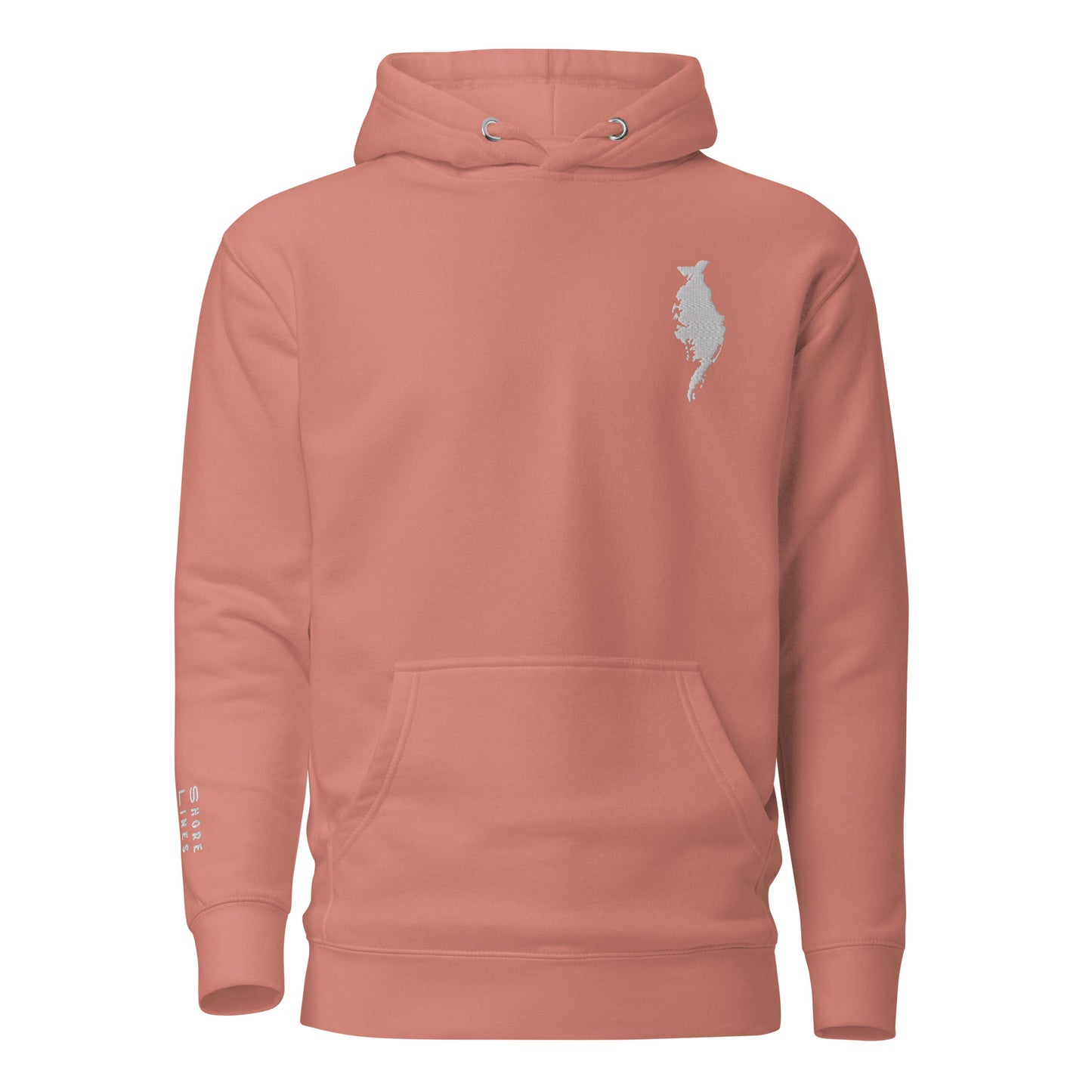 The Right Side CBB | Hoodie-dustyrose-Shore Lines Apparel Co.