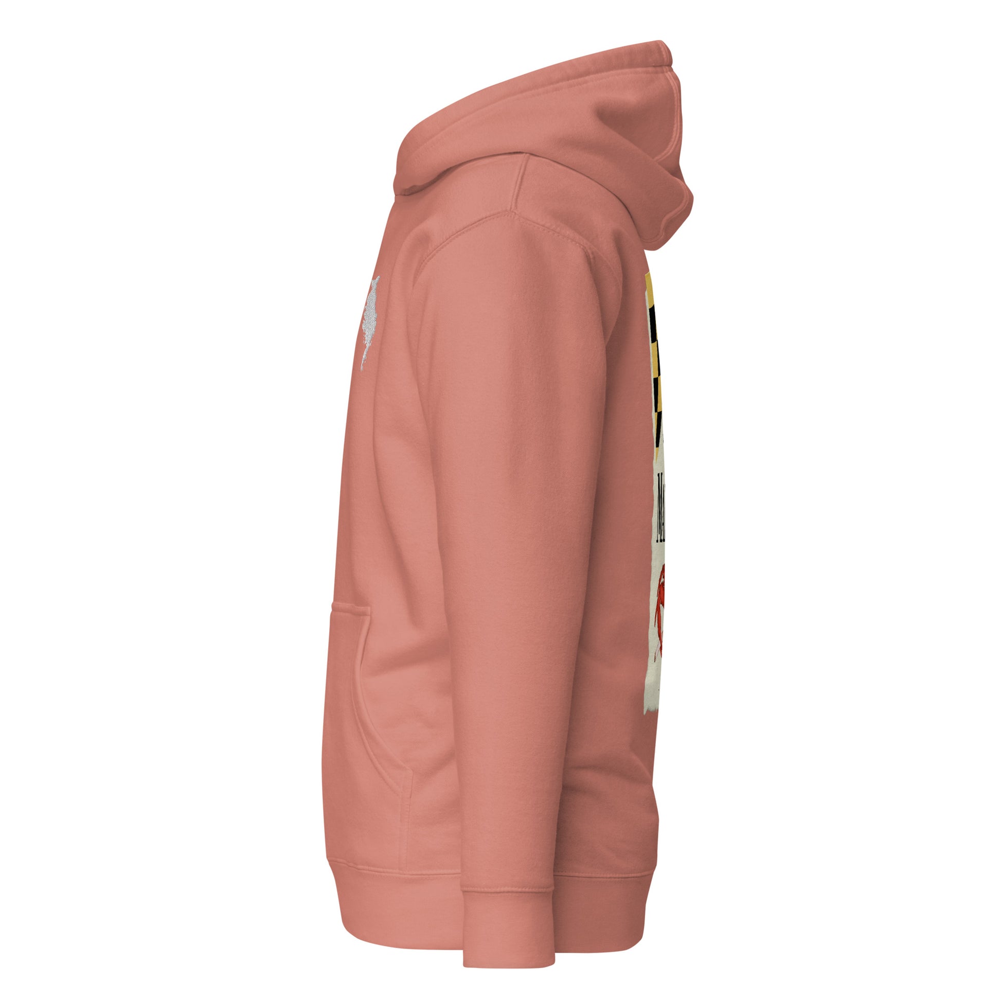 Maryland | Hoodie-dustyrose-Shore Lines Apparel Co.