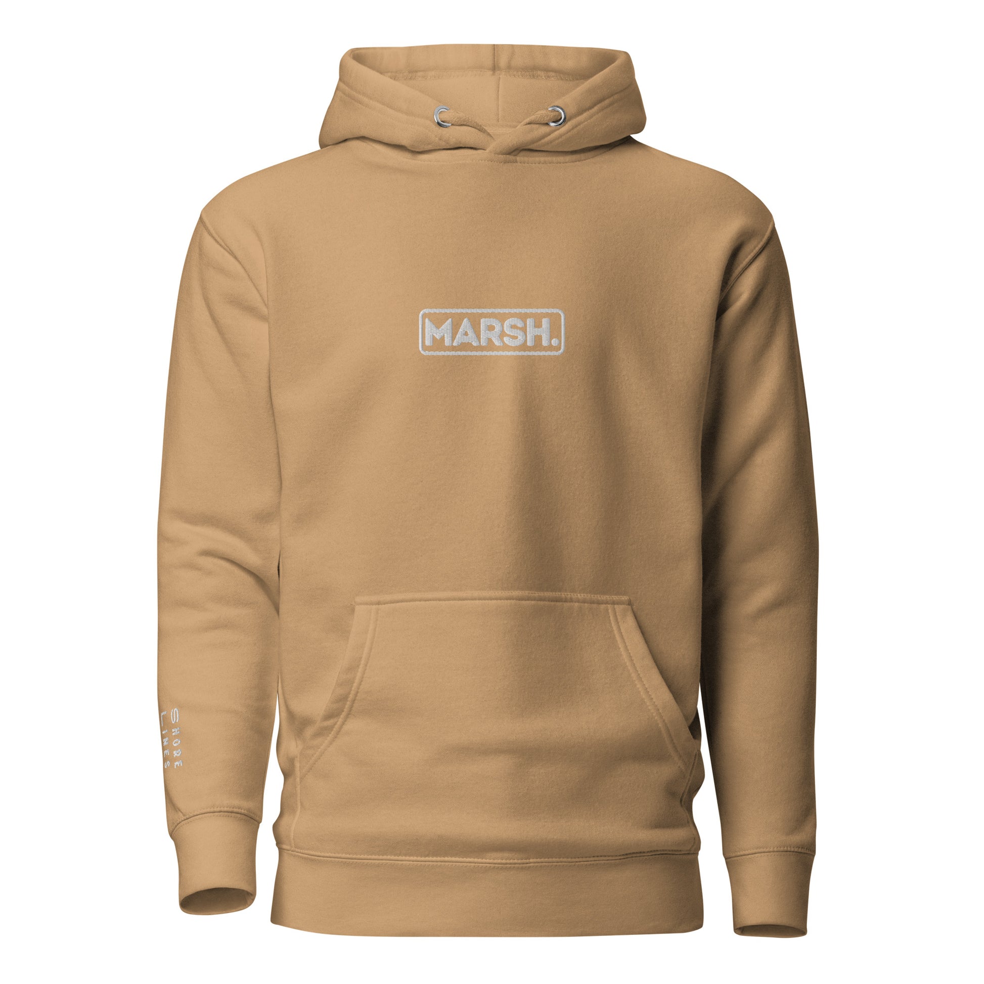 The MARSH | Hoodie-khaki-Shore Lines Apparel Co.