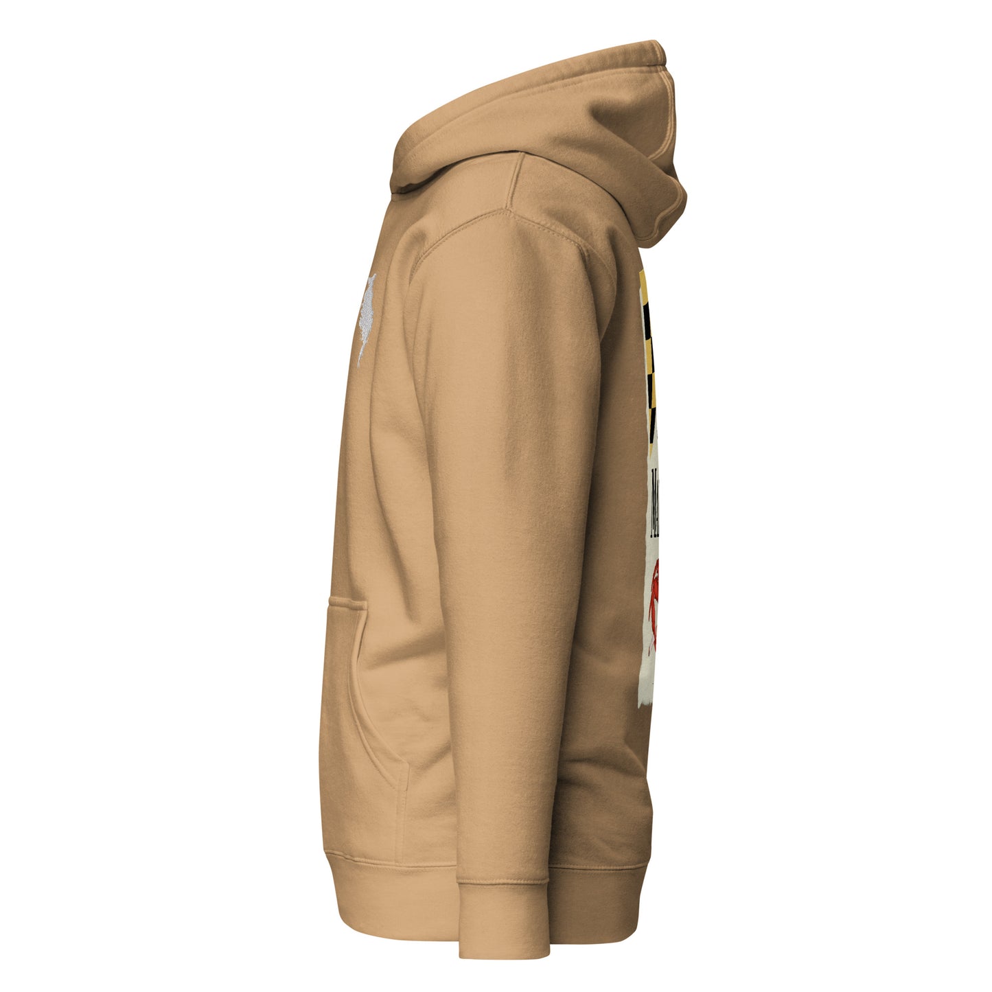 Maryland | Hoodie-khaki-Shore Lines Apparel Co.