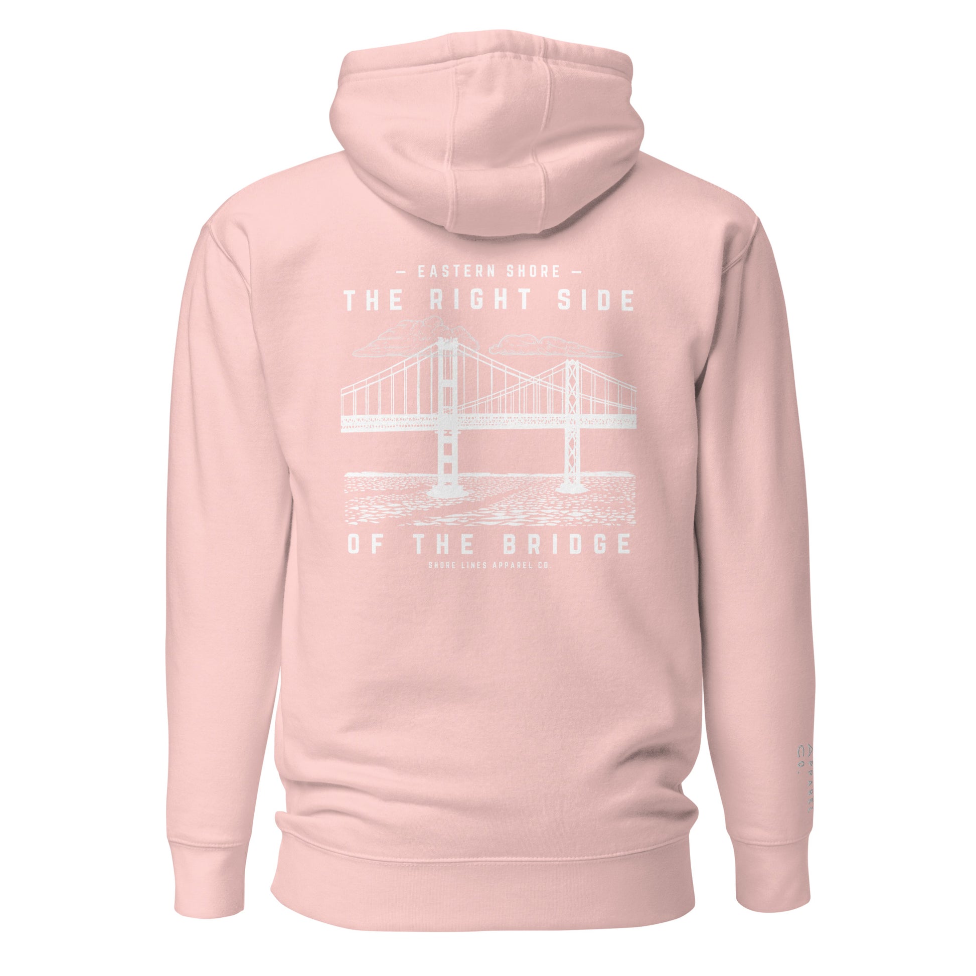 The Right Side CBB | Hoodie-lightpink-Shore Lines Apparel Co.