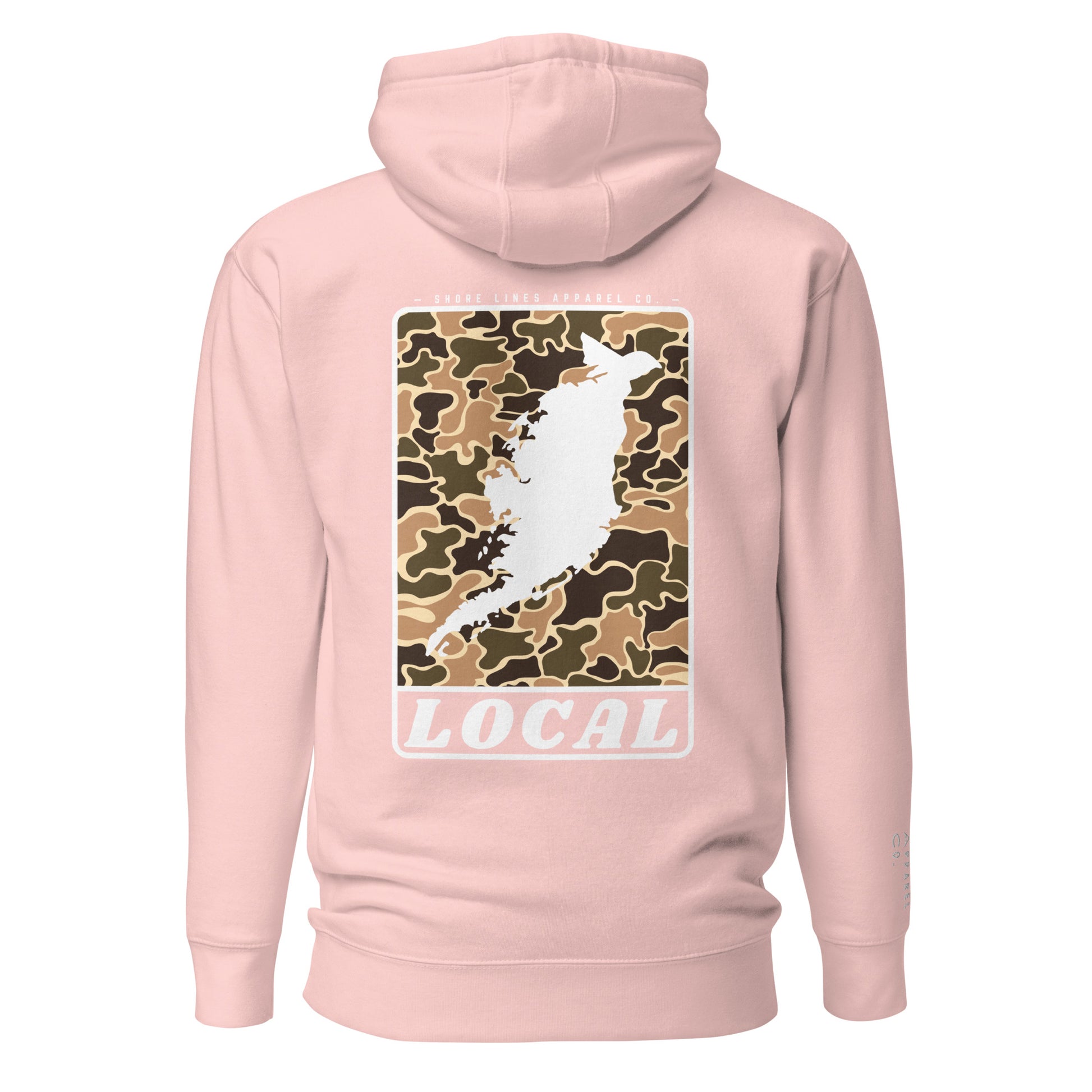 LOCAL | Hoodie-lightpink-Shore Lines Apparel Co.