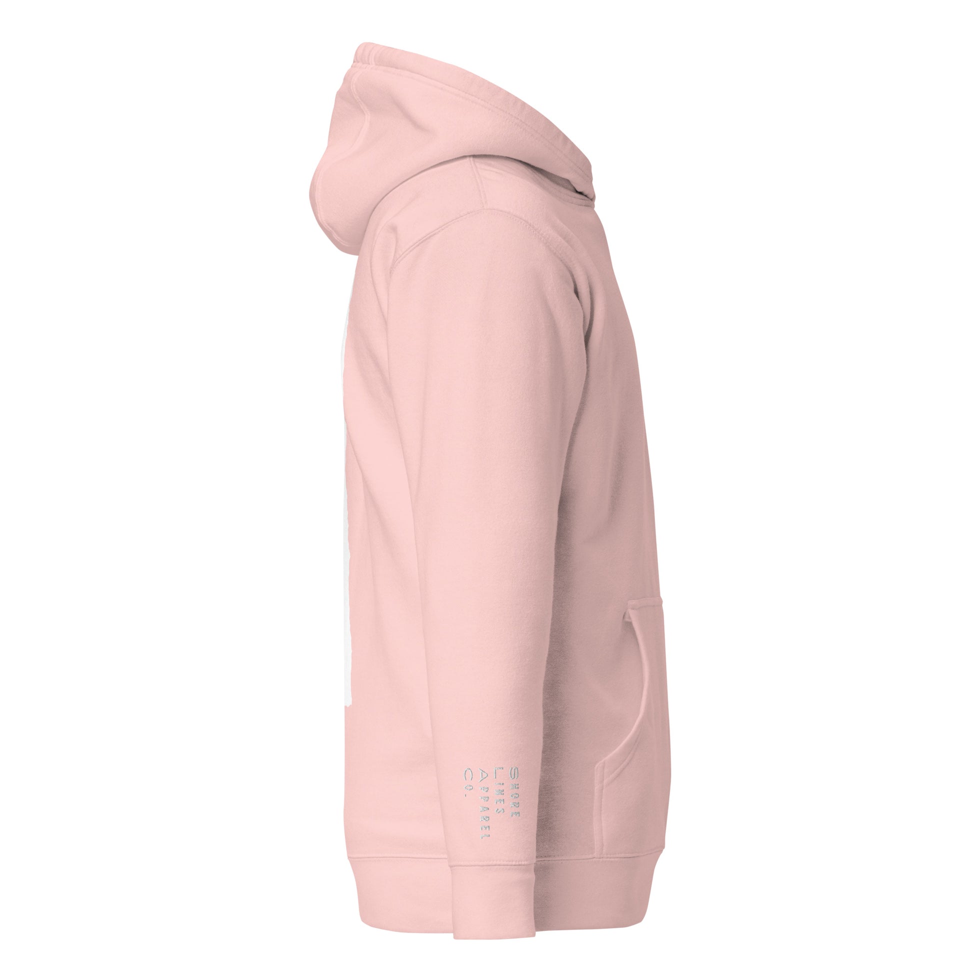 Maryland | Hoodie-lightpink-Shore Lines Apparel Co.