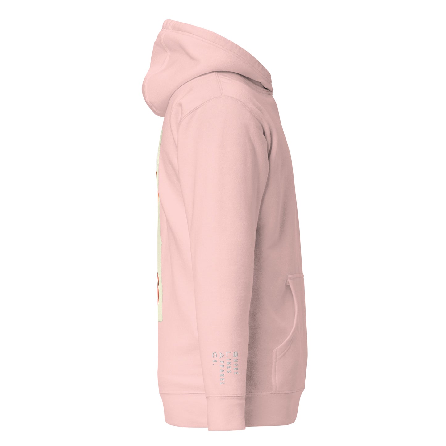 Maryland | Hoodie-lightpink-Shore Lines Apparel Co.