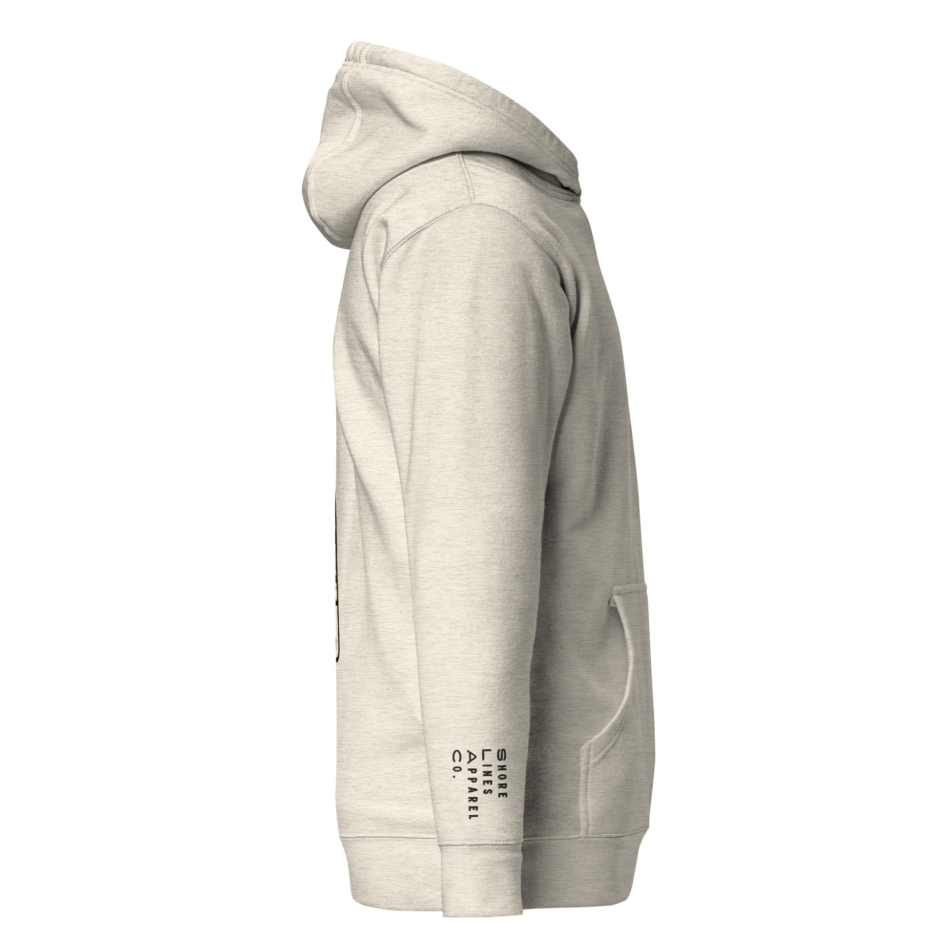 LOCAL | Hoodie-oatmeal-Shore Lines Apparel Co.