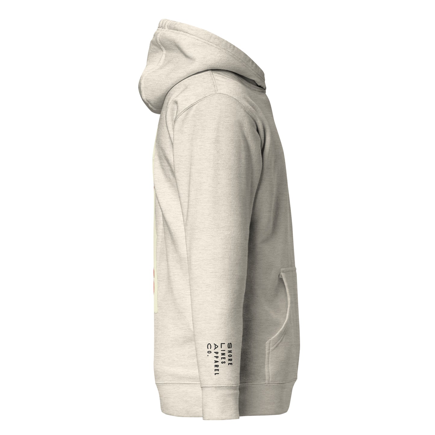 Maryland | Hoodie-oatmeal-Shore Lines Apparel Co.