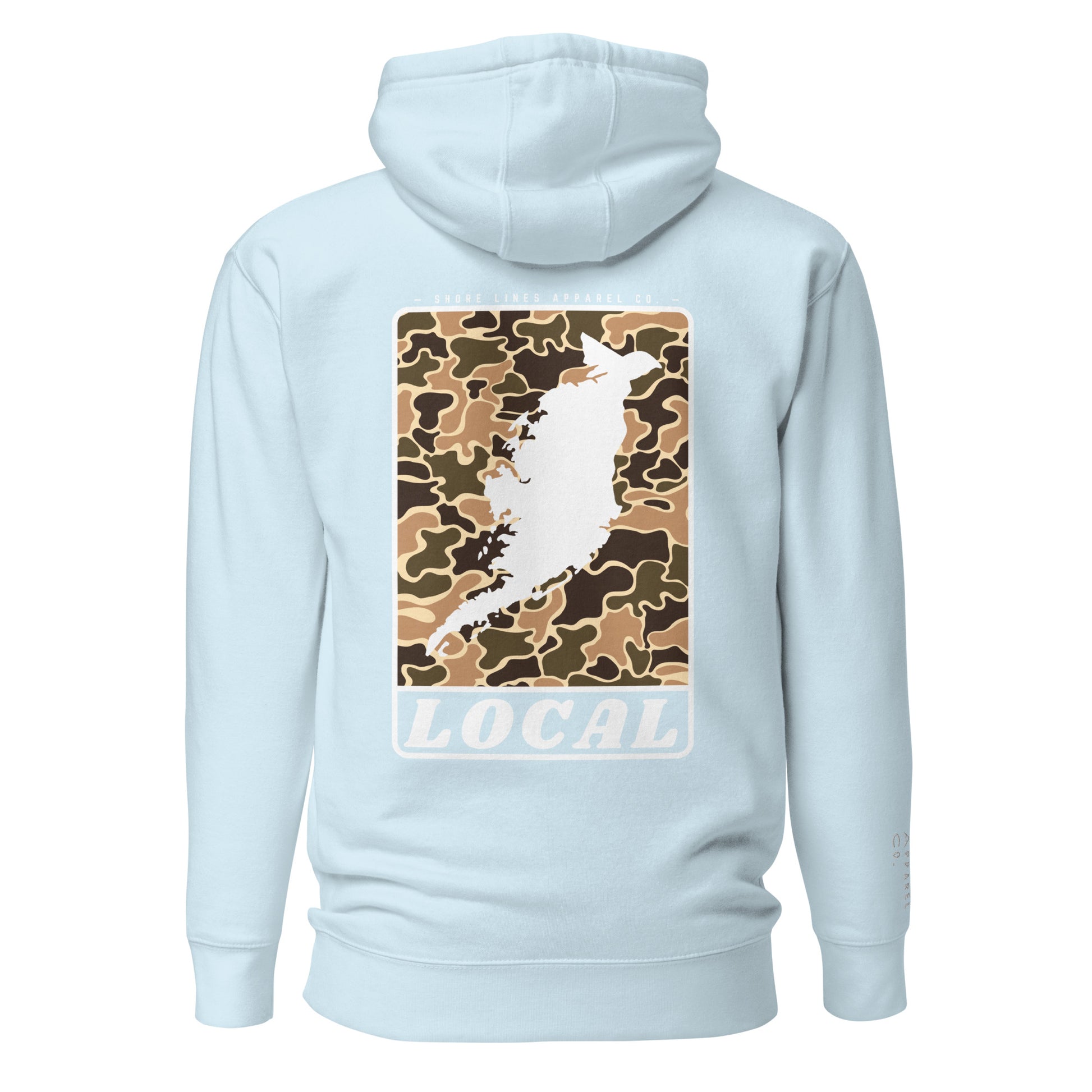 LOCAL | Hoodie-skyblue-Shore Lines Apparel Co.