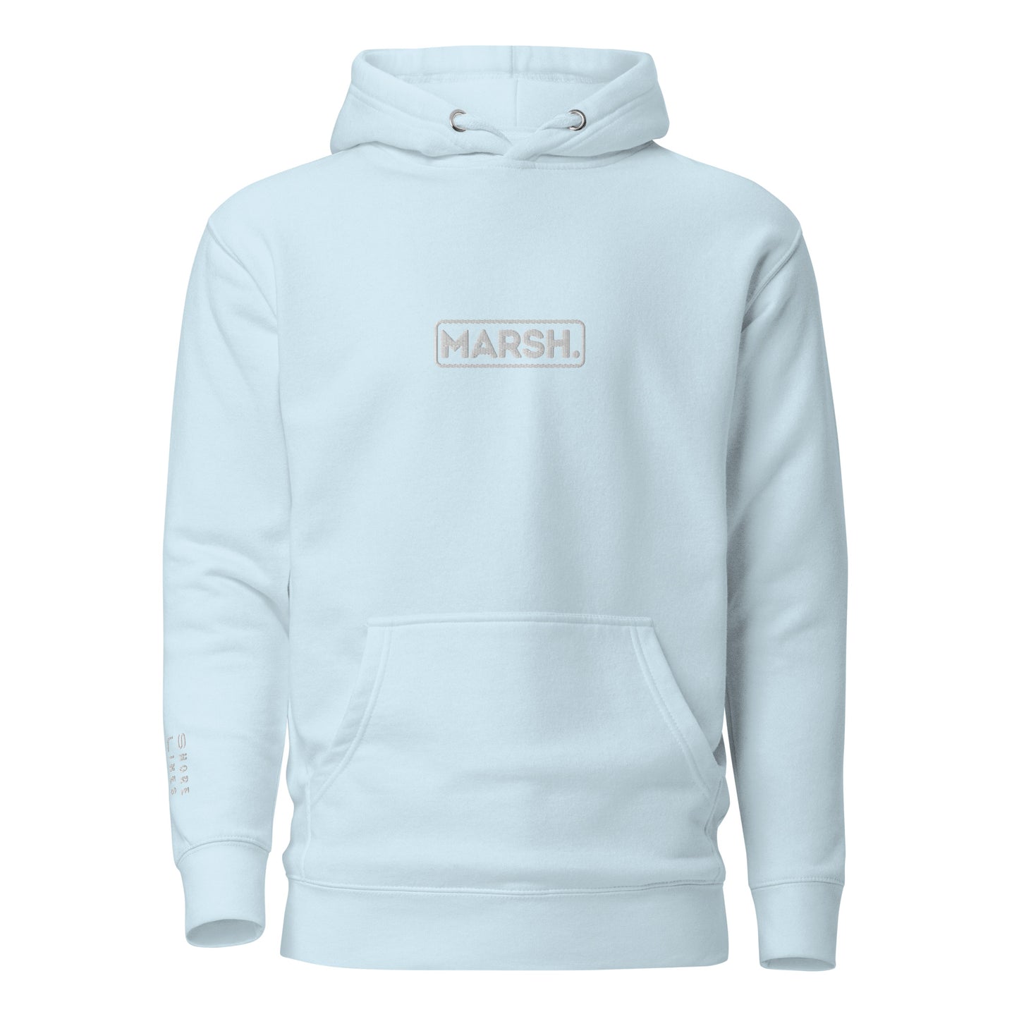 The MARSH | Hoodie-skyblue-Shore Lines Apparel Co.
