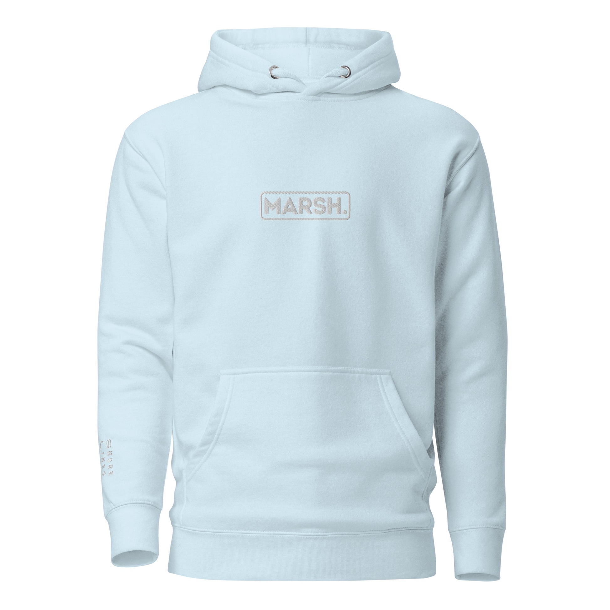 The MARSH | Hoodie-skyblue-Shore Lines Apparel Co.